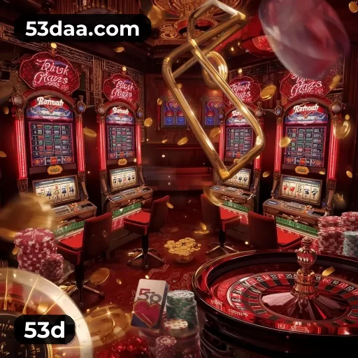 Imagem promocional da 53d mostrando a plataforma e suas vantagens
