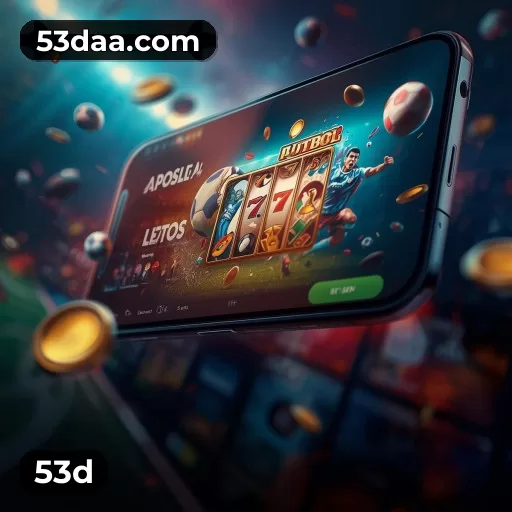 Imagem promocional da 53d mostrando a plataforma e suas vantagens