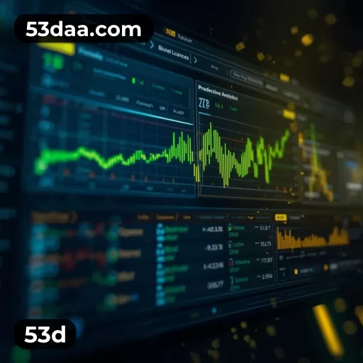 Imagem promocional da 53d ilustrando a plataforma e seus diferenciais