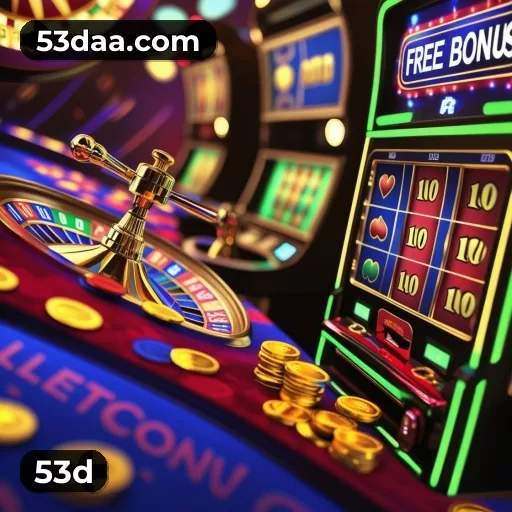 Imagem promocional da 53d mostrando a plataforma e suas vantagens
