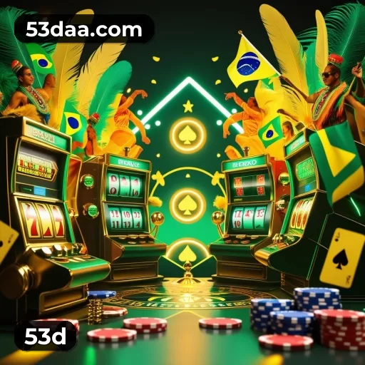 Tela do aplicativo 53d com interface moderna e notificações em tempo real